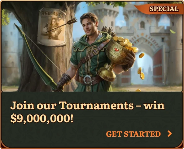 Join Our Tournaments and Win Up to $9,000,000